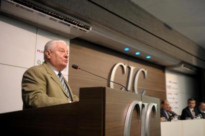  CAXIAS DO SUL, RS, BRASIL, 02/12/2019Almoço no CIC com palestra do ex governador José Ivo Sartori