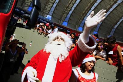  PORTO ALEGRE, RS, BRASIL, 07-12-2018: Ministério Público e Internacional promovem Festa de Natal para crianças e jovens acolhidos, no estádio Beira-Rio. (Foto: Mateus Bruxel / Agência RBS)