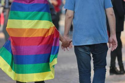  PORTO ALEGRE, RS, BRASIL, 26-06-2016 : Parada LGBT na Redenção. (Foto: ANDRÉ ÁVILA/Agência RBS)