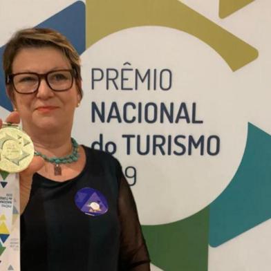 Susana Gastal, professora da UCS, vence PRêmio Nacional do Turismo 2019. 