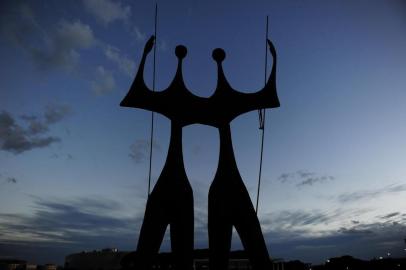  BRASÍLIA, DF, BRASIL - 08-05-2016 - Fotos para Caderno DOC. Matéria especial. Praça dos Três Poderes. (FOTO: DIEGO VARA/AGÊNCIA RBS)