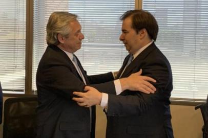 Rodrigo Maia em visita à Argentina