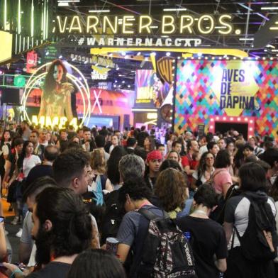 MovimentaÃ§Ã£o na Comicon Experience (CCXP)SÃO PAULO,SP,05.12.2019:COMICON-EXPERIENCE-(CCXP)-MOVIMENTAÇÃO - Movimentação de visitantes durante o primeiro dia da Comicon Experience (CCXP), no São Paulo Expo, na Rodovia dos Imigrantes, em São Paulo (SP), na tarde desta quinta-feira (05). (Foto: Willian Moreira/Futura Press/Folhapress)<!-- NICAID(14349883) -->