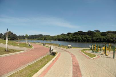  CAXIAS DO SUL, RS, BRASIL, 18/11/2019Fechado para o público, Parque das Araucárias, recebe limpeza e manutenção em Caxias (Lucas Amorelli/Agência RBS)