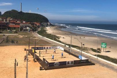 Inauguração da primeira quadra pública de Beach Tennis de Torres<!-- NICAID(14351062) -->