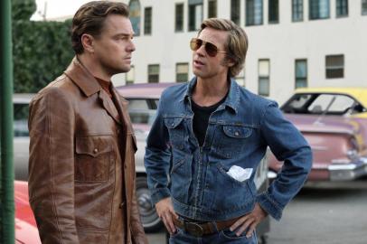 Era Uma Vez Em Hollywood, com Leonardo DiCaprio e Quentin Tarantino