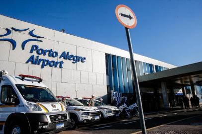  PORTO ALEGRE, RS, BRASIL, 09/12/2019- Fraport entrega viaturas à Brigada Militar. (Foto: Marco Favero / Agencia RBS)