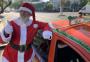 "Perco de quatro a cinco quilos", diz taxista que há duas décadas se veste de Papai Noel em Porto Alegre