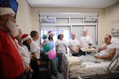  CAXIAS DO SUL, RS, BRASIL (10/12/2019)Dia do desejo para pacientes do Hospital Unimed em Caxias do Sul. (Antonio Valiente/Agência RBS)