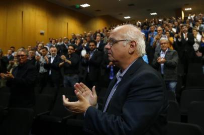  PORTO ALEGRE, RS, BRASIL - 29.10.2019 - Sessão do Conselho Deliberativo do Grêmio aclama Romildo Bolzan Jr. para um novo mandato de três anos. (Foto: Marco Favero/Agencia RBS)