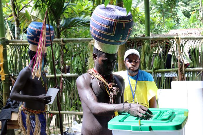 JEREMY MILLER / BOUGAINVILLE REFERENDUM COMMISSION / AFP