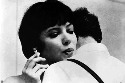 Anna Karina em Viver a Vida, filme de Godard<!-- NICAID(6283327) -->