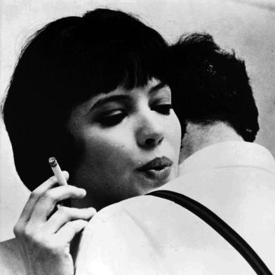 Anna Karina em Viver a Vida, filme de Godard<!-- NICAID(6283327) -->