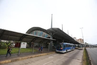  PORTO ALEGRE, RS, BRASIL, 16/12/2019- Obras no Terminal Triângulo . (FOTOGRAFO: LAURO ALVES / AGENCIA RBS)