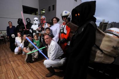  CAXIAS DO SUL, RS, BRASIL, 16/12/2019 - Fãs de Star Wars estão ansiosos pela estreia. (Marcelo Casagrande/Agência RBS)