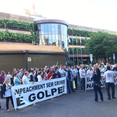 Ato de apoio ao prefeito daniel Guerra