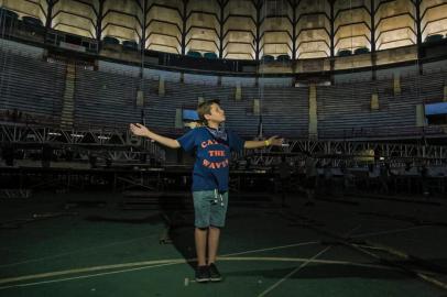 Eduardo Souza Veras - jovem de  Canela será o protagonista do maior espetáculo indoor de Natal da América Latina