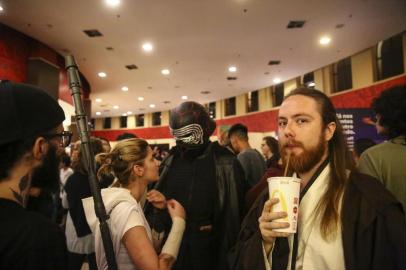  PORTO ALEGRE, RS, BRASIL - 19/12/2019Nono filme da saga Star Wars, A Ascenção Skywalker, tem sua pré-estreia no Cinemark do Bourbon Ipiranga