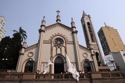  CAXIAS DO SUL, RS, BRASIL (08/09/2019)Posse do novo bispo da Diocese de Caxias do Sul, José Gislon na catedral de Caxias do Sul. (Antonio Valiente/Agência RBS)