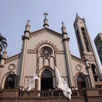  CAXIAS DO SUL, RS, BRASIL (08/09/2019)Posse do novo bispo da Diocese de Caxias do Sul, José Gislon na catedral de Caxias do Sul. (Antonio Valiente/Agência RBS)