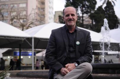  CAXIAS DO SUL, RS, BRASIL (27/09/2019)Abertura da 35 feria do livro de Caxias do Sul. Na foto, patrono Délcio Agliardi. (Antonio Valiente/Agência RBS)