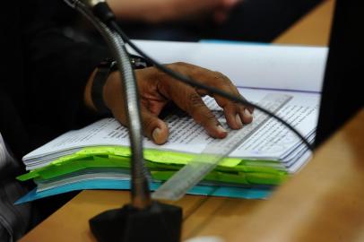 CAXIAS DO SUL, RS, BRASIL, 20/12/2019. Sessão de julgamento do processo de impeachmet do prefeito Daniel Guerra (Republicanos). Votação do impeachment. (Porthus Junior/Agência RBS)