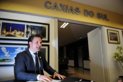  CAXIAS DO SUL, RS, BRASIL 27/09/2017O prefeito de Caxias do Sul Daniel Guerra, em entrevista no gabinete do prefeito. (Felipe Nyland/Agência RBS)