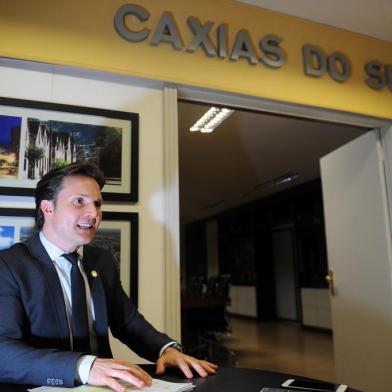  CAXIAS DO SUL, RS, BRASIL 27/09/2017O prefeito de Caxias do Sul Daniel Guerra, em entrevista no gabinete do prefeito. (Felipe Nyland/Agência RBS)