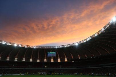  PORTO ALEGRE, RS, BRASIL - DAlessandro promove a 6ª edição do Lance de Craque no Estádio do Inter, no Beira-Rio. Times Solidariedade x Esperança.