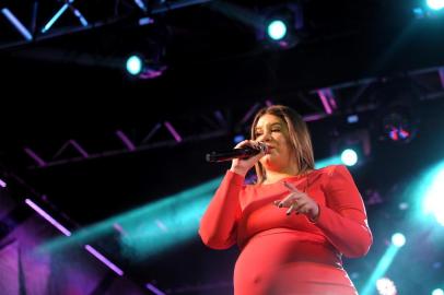  CAXIAS DO SUL, RS, BRASIL, 01/12/2019Mais Nova Festival, realizado nos pavilhões da festa da uva, trouxe Artistas principais: Marília Mendonça em seu último show antes da gravidez e Wesley Safadão.Nas fotos: Show da Marília Mendonça(Lucas Amorelli/Agência RBS)