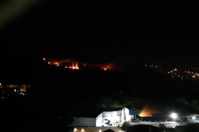 Incêndio no Morro Santana