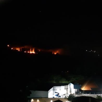 Incêndio no Morro Santana