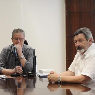  CAXIAS DO SUL, RS, BRASIL (30/12/2019)Entrega de chaves para os propietários das bancas de revistas em Caxias do Sul pelo prefeito interino Flavio Cassina (PTB). (Antonio Valiente/Agência RBS)