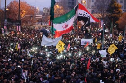 Manifestação no Irã