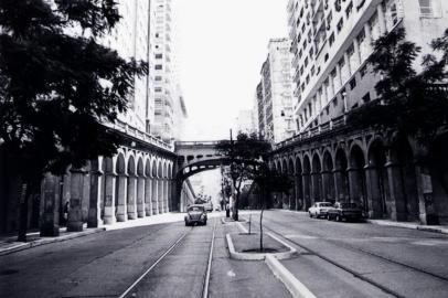 Viaduto Otávio Rocha na década de 70#PASTA: 007454 Fonte: Divulgação Fotógrafo: Não se Aplica