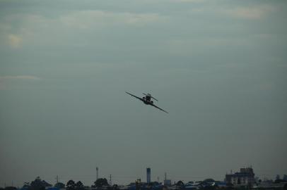  PORTO ALEGRE, RS, BRASIL - 06.01.2020 - O avião de médio porte que sobrevoou a Região Metropolitana, na tarde desta segunda-feira (6), chamando a atenção de moradores, é uma aeronave de testes e aferição de instrumentos do Aeroporto Internacional Salgado Filho. (Foto: Marco Favero/Agencia RBS)