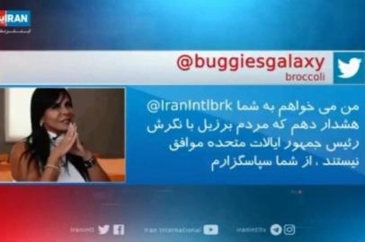 Gretchen aparece em meme na TV iraniana