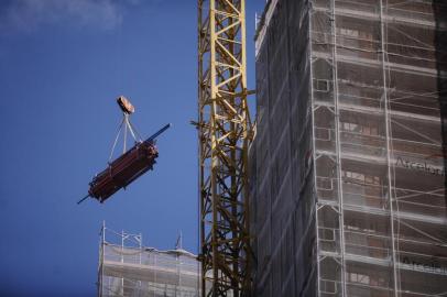  CAXIAS DO SUL, RS, BRASIL (25/09/2019)Construção Civil em Caxias do Sul. (Antonio Valiente/Agência RBS)