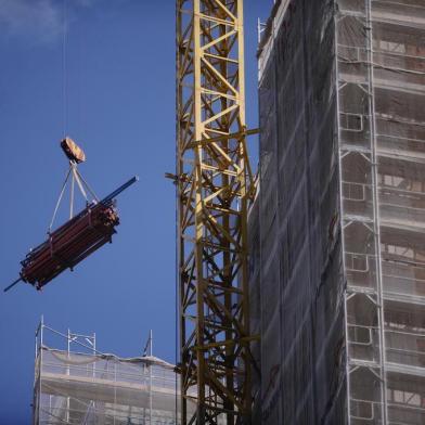  CAXIAS DO SUL, RS, BRASIL (25/09/2019)Construção Civil em Caxias do Sul. (Antonio Valiente/Agência RBS)