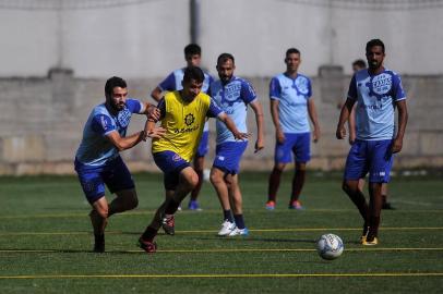  CAXIAS DO SUL, RS, BRASIL, 06/01/2020 - Treino da SER Caxias. (Marcelo Casagrande/Agência RBS)