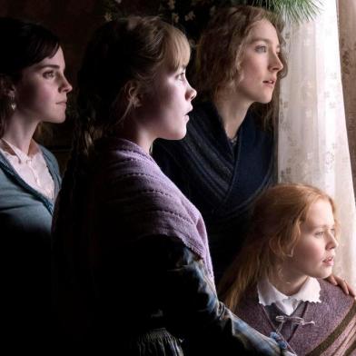 Emma Watson, Saoirse Ronan, Eliza Scanlen and Florence Pugh em Adoráveis Mulheres<!-- NICAID(14380471) -->