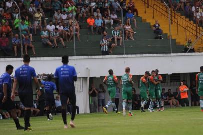 FLORES DA CUNHA, RS, BRASIL, 11/01;2020 -  Juventude vence o tubarão no primeiro jogo-treino na pré temporada para 2020. (Marcelo Casagrande/Agência RBS)