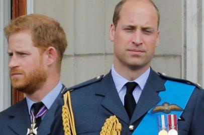 Príncipes Harry e William