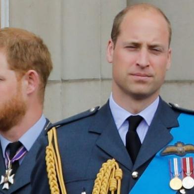 Príncipes Harry e William