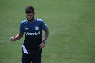  PORTO ALEGRE, RS, BRASIL,10/01/2020- Tricolor realizará primeiro treino da pré-temporada no CT Luiz Carvalho. (FOTOGRAFO: FERNANDO GOMES / AGENCIA RBS)