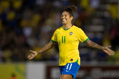 Cristiane, atacante da seleção brasileira de futebol feminino