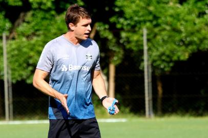 Thiago Gomes, técnico do time de transição do Grêmio