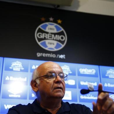  PORTO ALEGRE, RS, BRASIL - 16.01.2020 - Coletiva de Romildo Bolzan Jr e Klaus Câmara. (Foto: Félix Zucco/Agencia RBS)