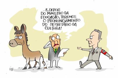 charge de Iotti publicada em 18 de janeiro de 2020<!-- NICAID(14390916) -->