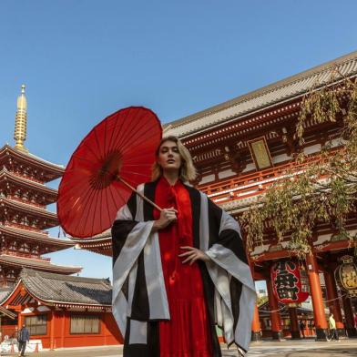 Coleção Inverno 2020 da Biamar, fotografada no Japão